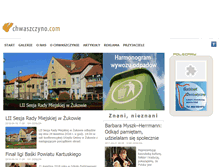 Tablet Screenshot of chwaszczyno.com
