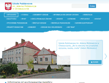 Tablet Screenshot of chwaszczyno.edu.pl